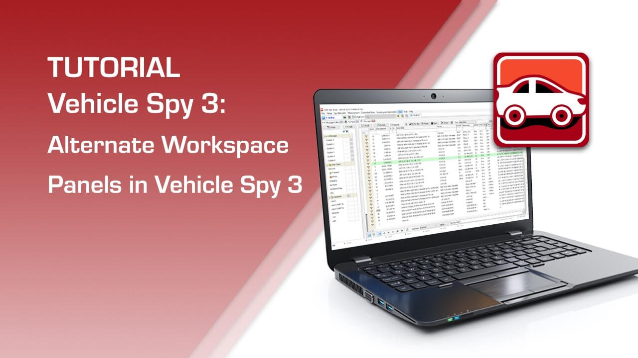 Alternate Workspace Panels in Vehicle Spy 3